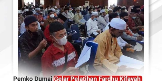 Pemko Dumai Gelar Pelatihan Fardhu Kifayah Bagi Pengurus Masjid dan Mushalla