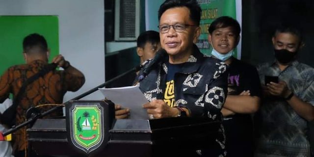 Wabup Meranti H. Asmar Tutup Secara Resmi Kejurkab Pencak Silat Kabupaten Kepulauan Meranti Tahun 2021