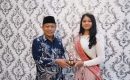 Plt Wali Kota Tanjungbalai Terima Audiensi Intan Yunika Putri Raih Award Best Talent Putri Pariwisata Sumut 2022