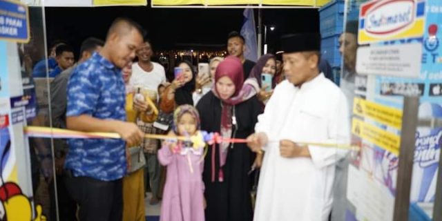 Grand Opening Gerai Indomaret Berlokasi Di Jalan Lingkar Utara di Resmikan Plt Wali Kota Waris Tholib