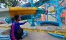 Pengelola Waterpark Kenjeran Surabaya Sebut Ambrolnya Seluncuran Karena Kelebihan Muatan