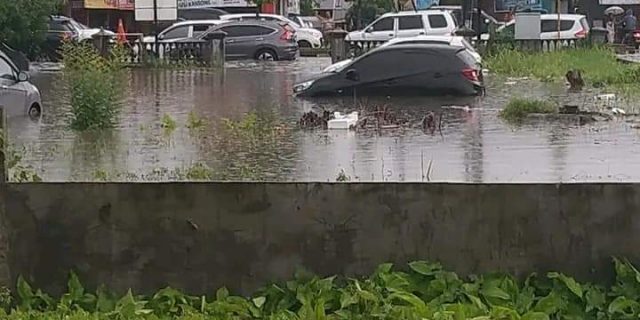 Ratusan Rumah di Kota Binjai Terendam Banjir Akibat 3 Jam Diguyur Hujan Lebat
