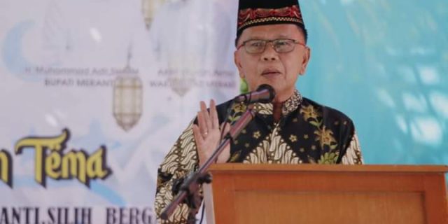 Wabup Meranti H.Asmar Hadiri Halal bi Halal KKB Meranti Karimun Sekaligus Pelantikan Pengurus Sektor Kecamatan
