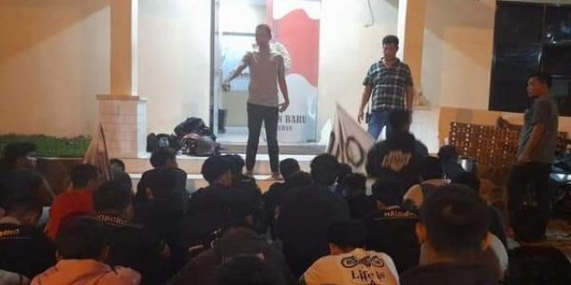 Puluhan Anggota Geng Motor di Medan Petisah Ditangkap Polisi