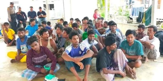 51 Pengungsi Rohingya Tiba di Tanjung Pura Langkat