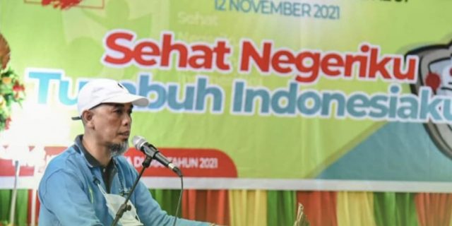 Walikota Dumai Hadiri Acara Peringatan Hari Kesehatan Nasional, Sehat Negeriku Tumbuh Indonesiaku
