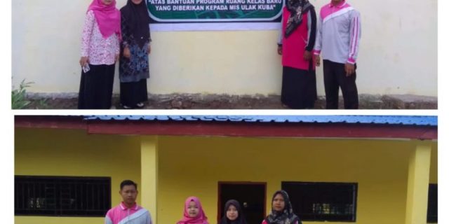 MIS Ulak Kuba Desa Tanjung Mulia Labusel Terima Bantuan RKB Dari Drs.H. Marwan Dasopang, M.Si