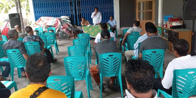 Ratusan Warga Antusias Menghadiri Sosialisasi Ketua Komisi 3 DPRD Kabupaten Bengkalis