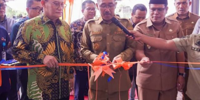 Bupati Labusel H. Edimin Resmikan Bank Sumut KCP Tanjung Medan