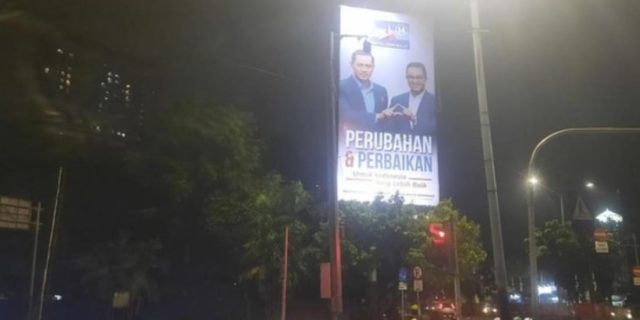 Partai Demokrat Copot Baliho Anies Baswedan di Berbagai Wilayah di Indonesia