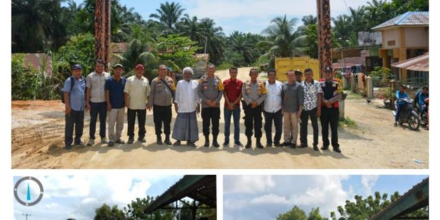 Giat Kapolres Labusel Laksanakan Pengecekan TPS Wilayah Labusel Berbatasan Kabupaten Rohil