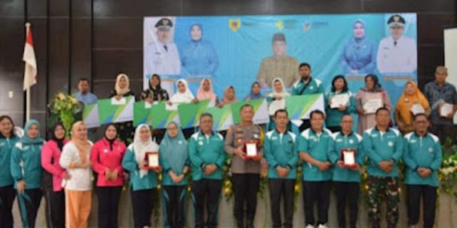Kapolres Kabupaten Labuhanbatu Selatan AKBP MARINGAN SIMANJUNTAK, SH.,M.H., Menghadiri Peringatan Hari Kesehatan Nasional (HKN) ke 59