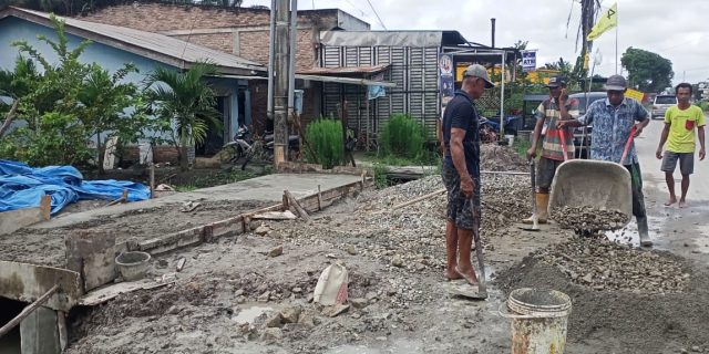 Pembangunan Duiker Di Dusun VI Sei Kalam Teluk Panji Diduga Proyek Siluman