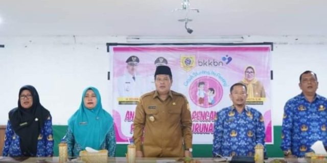 Wabup Labusel H.Ahmad Padli Tanjung S.Ag Hadiri  Acara Kegiatan Stunting Di Aula Kantor Bupati