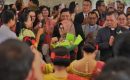 Walikota PematangSiantar Dr Susanti Hadiri Pembangun Gereja GKPI Tomuan