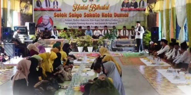 Melalui Halal Bihalal, Staf Ahli Walikota Ajak Keluarga Besar Solok Saiyo Sakato Kompak Bangun Kota Dumai