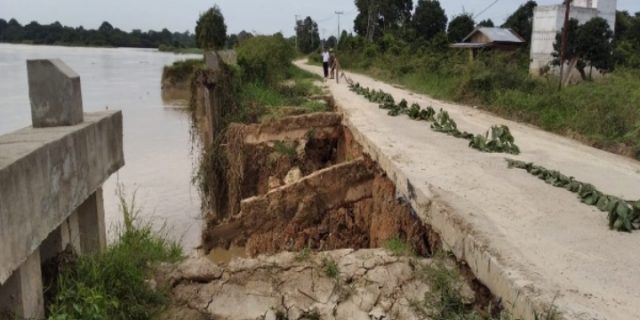 LSM Bara Api Desak Kejati Riau Tahan Dua Tersangka Proyek Turap Ambruk Danau Tajwid Pelalawan