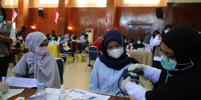Pemerintah Kota Dumai Terus Menggalakkan Upaya Penyebaran Covid-19, Dengan Menggelar Vaksinasi Massal Tahap ke II